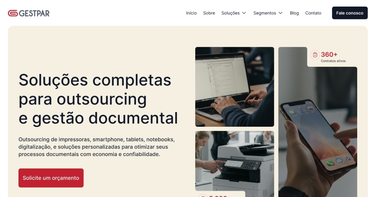 Gestpar Comercio de Maquinas Copiadoras e Impressoras Ltda